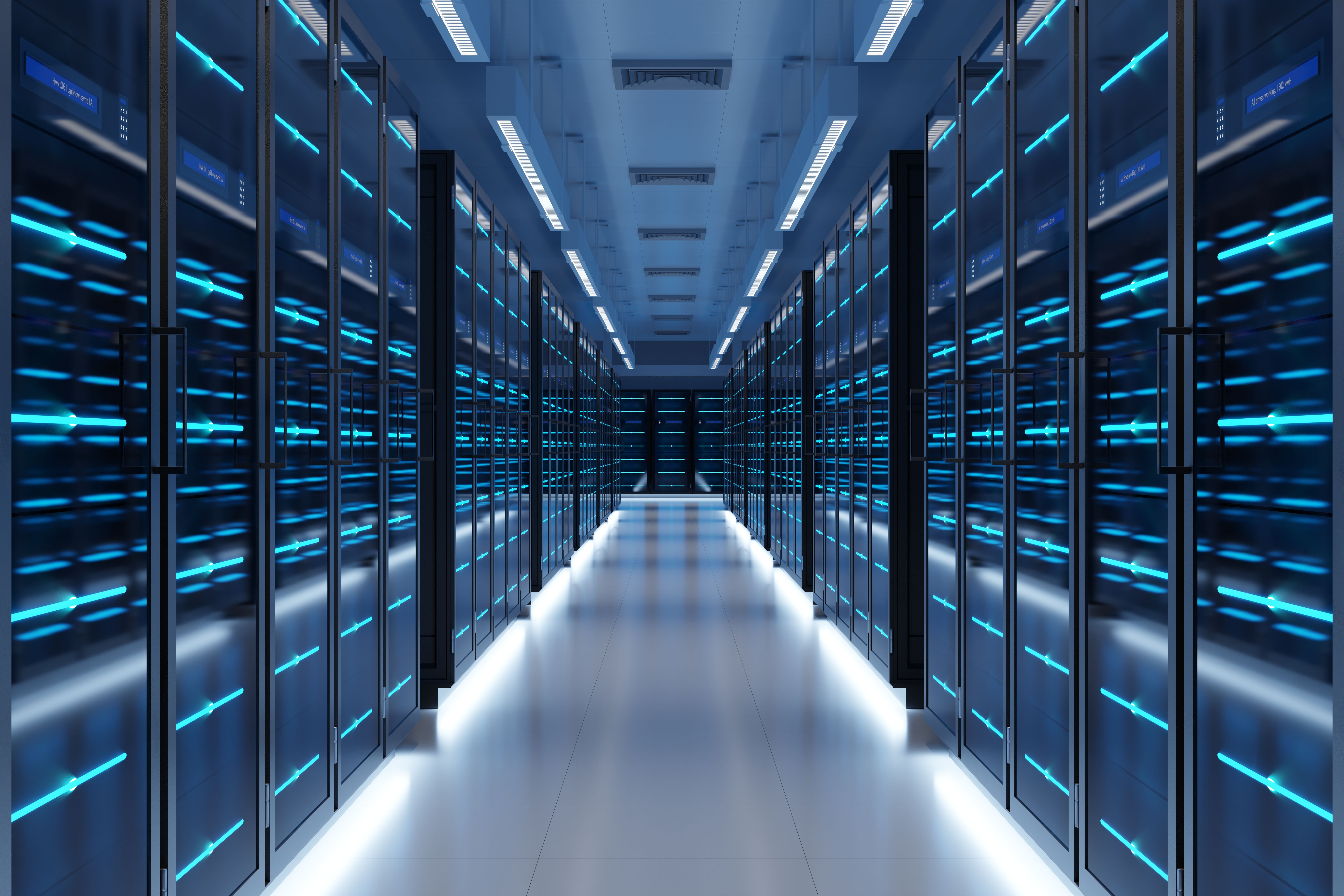 Große Serverfarm