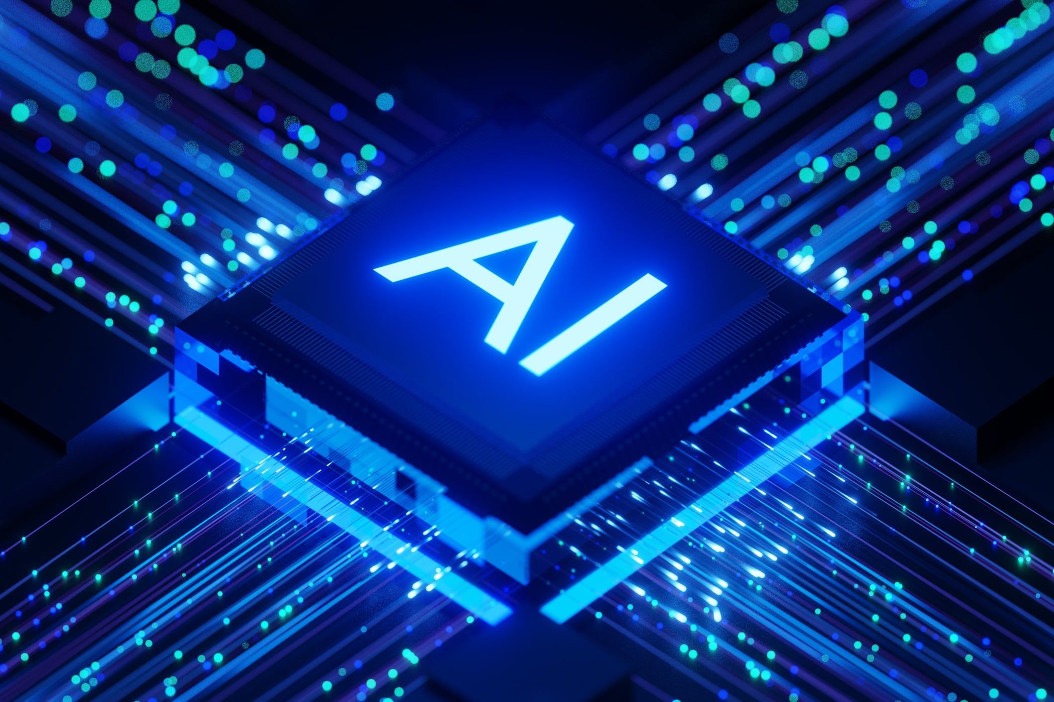 AI GPU Chip with 